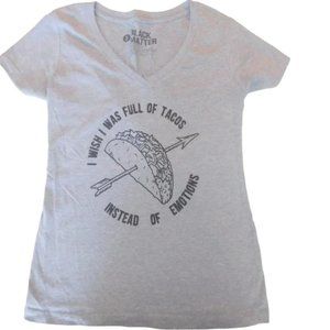 Grey "Taco" Short Sleeve T-shirt